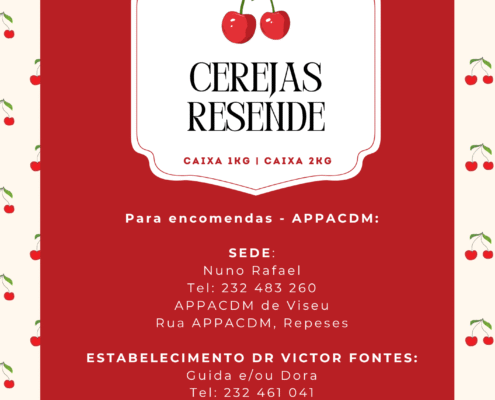 Cartaz Cerejas resende
