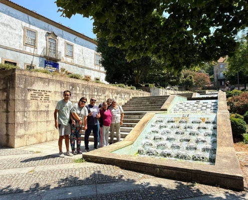 clientes de Santa Comba Dão desfrutam de momentos de convívio