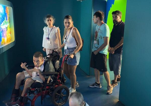 Verão dos clientes da appacdm em descoberta marinha no sea life em Matosinhos