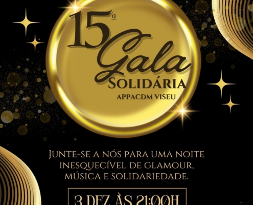 á a chegar a Gala APPACDM de Viseu