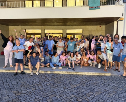 Colónia de férias na praia da Apúlia