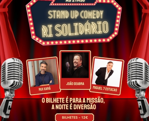 cartaz ri solidário com parceria do município de Viseu