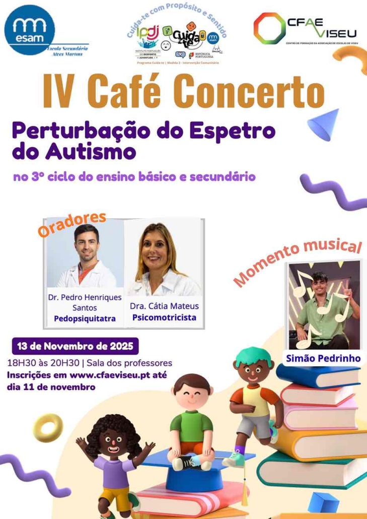 Cartaz IV Café Concerto Cuida-te