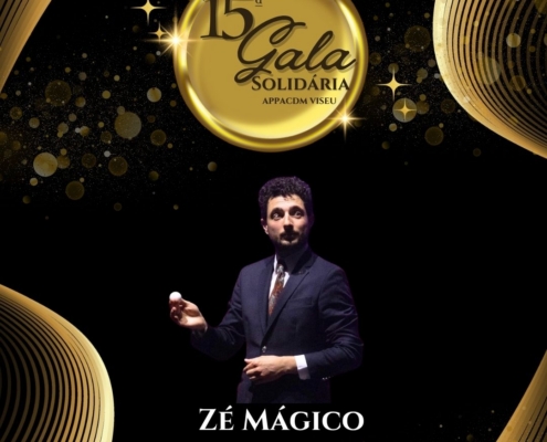 Zé Mágico na Gala da APPACDM
