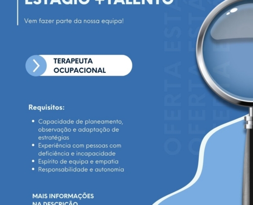 Oferta de Estágio Terapeuta Ocupacional