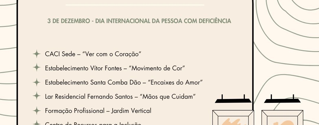 Exposição APPACDM na Docemente II