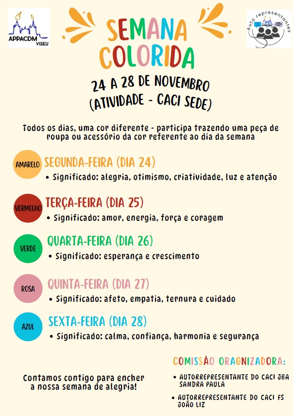 Semana Colorida APPACDM Viseu