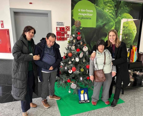 Árvore de Natal do Pingo Doce de SCD