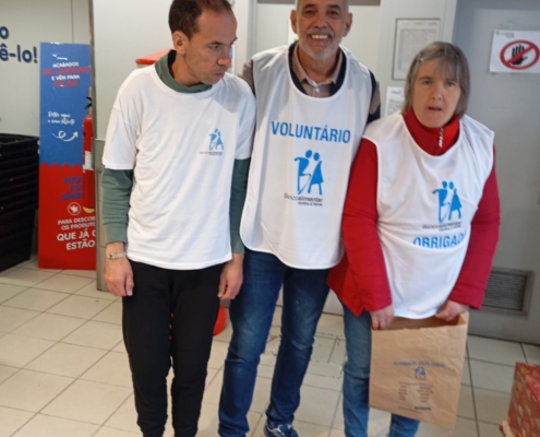 unidos para alimentar a solidariedade no banco alimentar