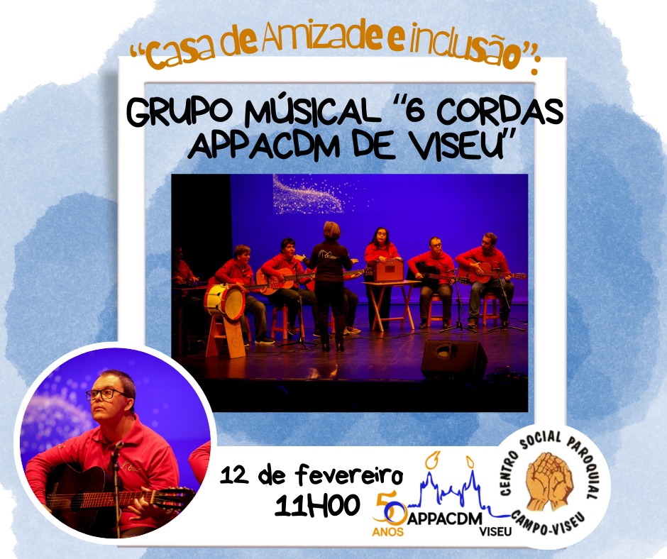 6 cordas centro social paroquial do campo