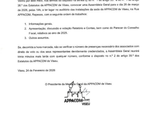 Convocatória geral 28 março 2026