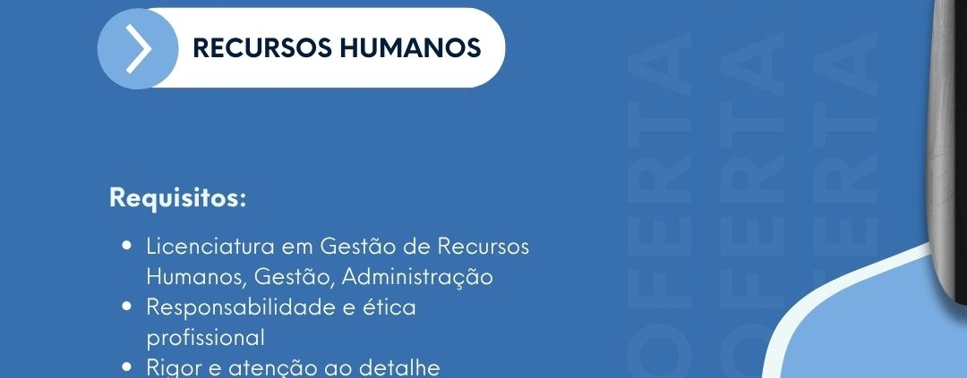 Ofertas estágio recursos humanos