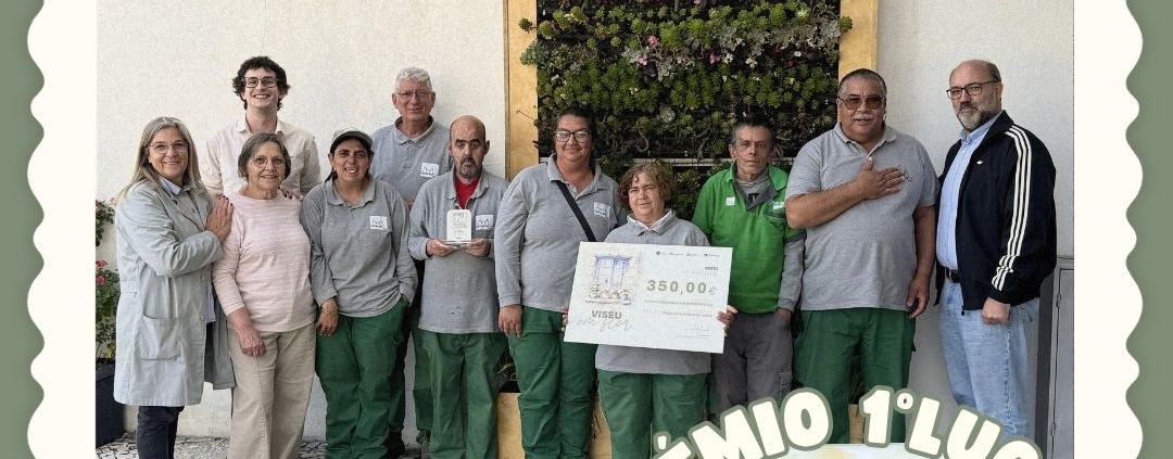 Docemente II floresce em Viseu e conquista o 1.º prémio no “Viseu em Flor”