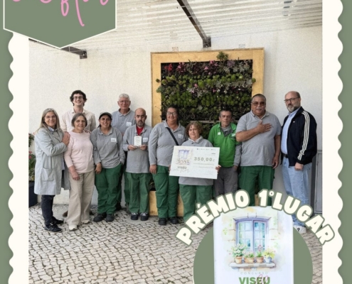 Docemente II floresce em Viseu e conquista o 1.º prémio no “Viseu em Flor”