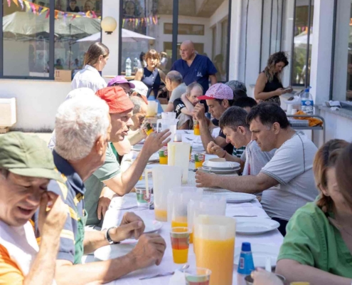 A churrascada de verão do CACI Fernando Santos