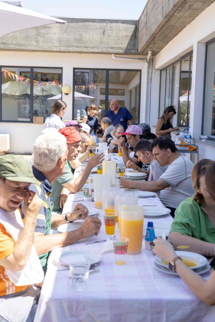 A churrascada de verão do CACI Fernando Santos