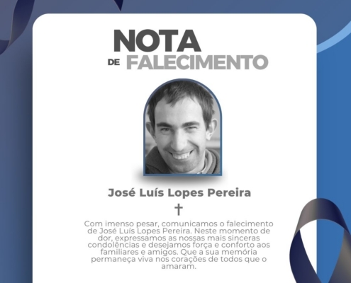Nota de Falecimento José Luís Lopes Pereira