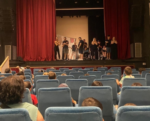 Férias em Ação Teatro com o projeto Teatro de Sombras em Nelas