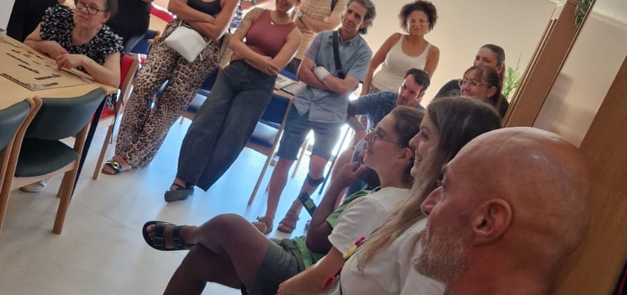Visita do Curso Técnico de Animação e Mediação Comunitária do IEFP