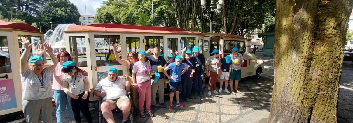 Passeio no Comboio Turístico da cidade