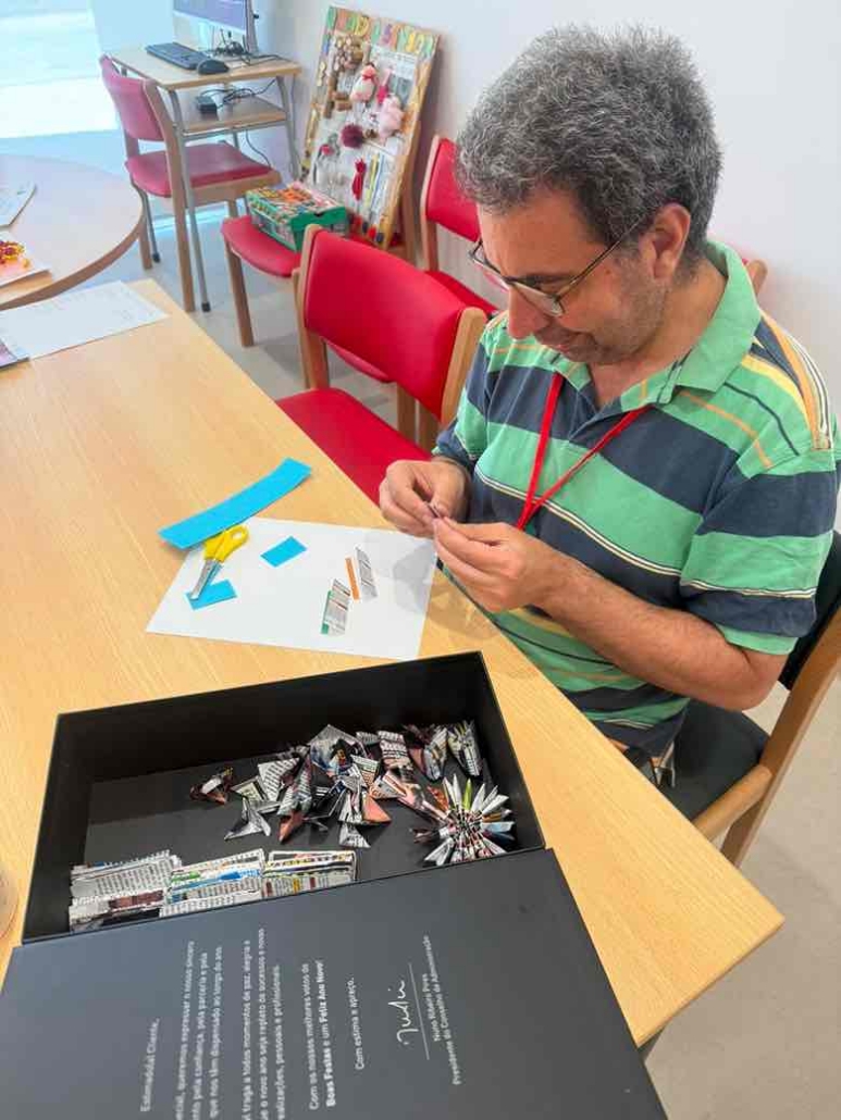Workshop de Origami Paulo César Workshop de Origami do cliente Paulo César