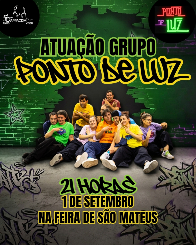DIA 1 DE SETEMBRO O PALCO É NOSSO! Ponto de Luz DIA 1 DE SETEMBRO O PALCO É NOSSO!