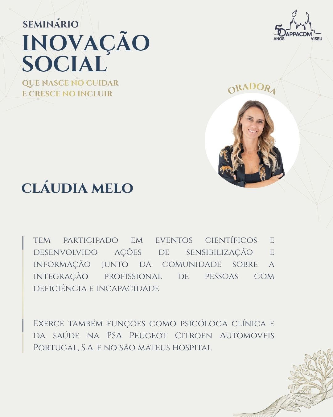 3 Cláudia Melo Seminário