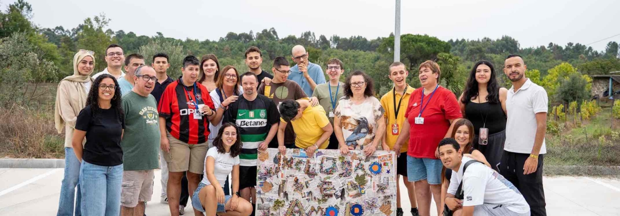 Atividade em parceria com a Associação Adamastor