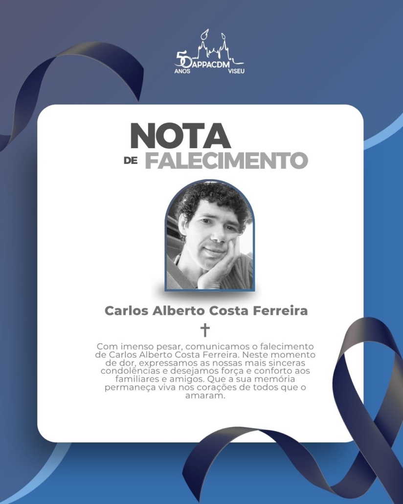 Nota de Falecimento Carlos Alberto Costa Ferreira
