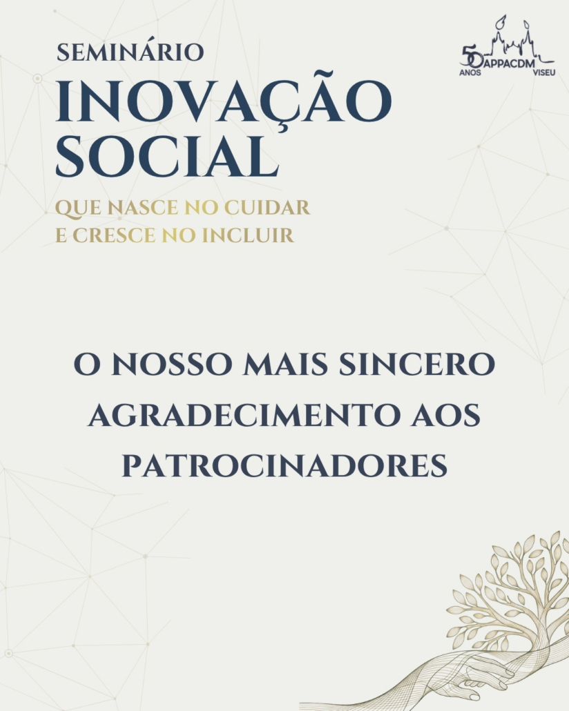 Post agradecimento patrocinadores seminário
